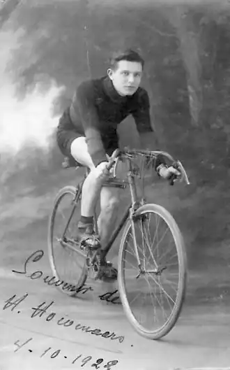 Henri Hoevenaars in 1922