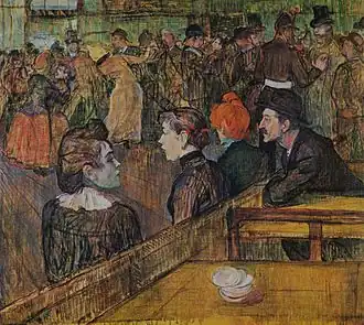 Au Moulin de la Galette (1889), Art Institute of Chicago