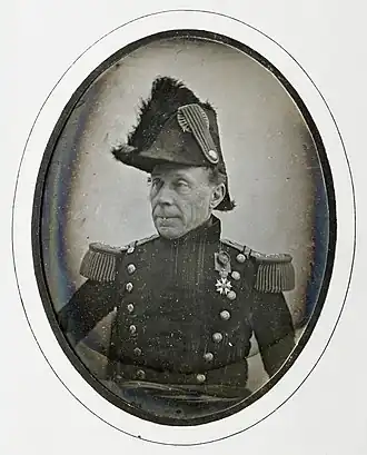 Generaal Guillaume-Henri Dufour door Jean de Humnicki, c. 1850