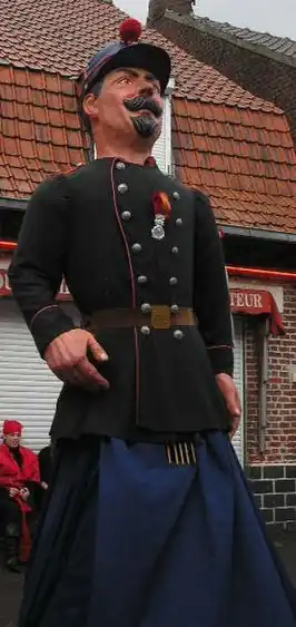 Het Musée de la vie frontalière in Godewaarsvelde