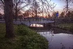 De Henriëtte Pimentelbrugbrug gezien naar het westen, mei 2016