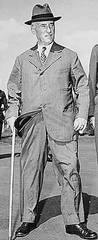 Henry Stimson vóór de conferentie van Potsdam in augustus 1945