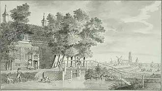 Herberg Jaffa bij Utrecht, J. van Hiltrop, 1782