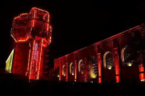 De glazen olifant in het Maximilian-park
