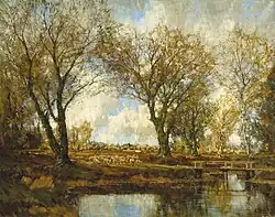 Gezicht op de Vordense Beek