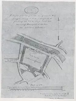 In 1877 werd voorgesteld om de Herepoort bij de ingang van de Prinsentuin te herplaatsen.