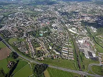 Luchtfoto van West-Herford