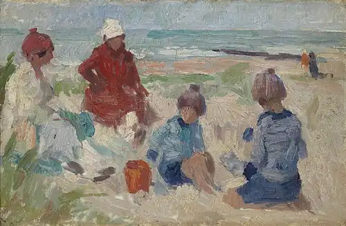 Herfst aan zee, ca. 1916