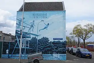 Muurschildering uit 2020