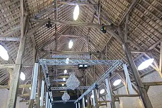 Interieur Tiendschuur Abdij van Herkenrode