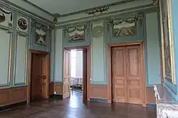 Blauwe zaal, abdissenresidentie