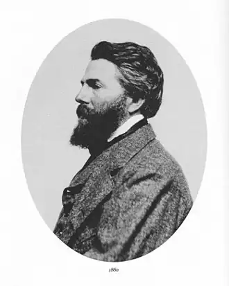 Herman Melville in 1860