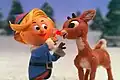 Hermey the elf en Rudolph uit Rudolph the Red-Nosed Reindeer, 1964