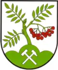 Wapen van Hermsdorf/Erzgeb.