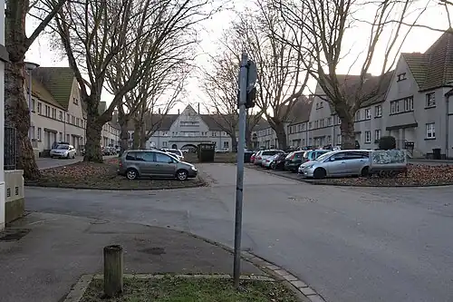 Siedlung Teutoburgia in de gemeente Herne