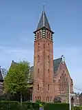 De Christus-Koningkerk in de stationswijk