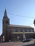 De Sint-Mauruskerk in het centrum