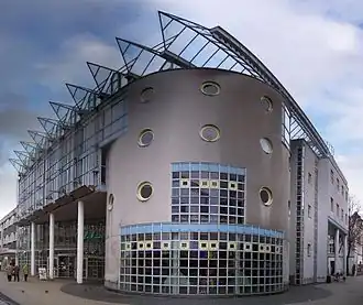 Glashaus Herten (1994), congres-en cultureel centrum annex bibliotheek