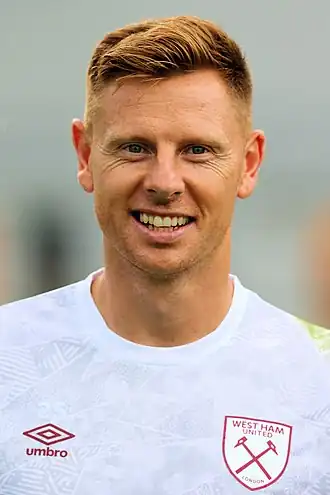 David Martin met West Ham United in 2019