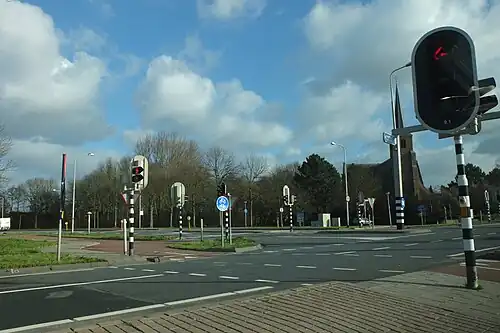 Kruising in Poortugaal