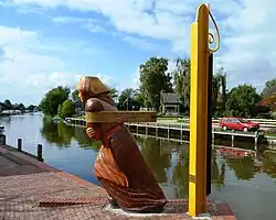 Monument Het Jagertje voor jagende scheepsvrouwen