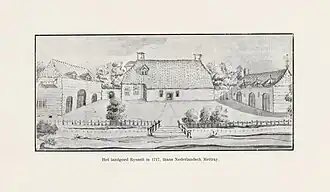 Het Rijsselt in 1717.