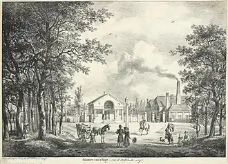 De situatie rond 1835