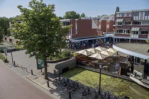 Het centrum van Lunetten