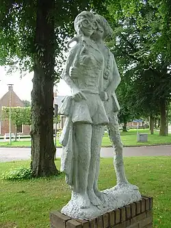 Het hippiepaar (1972), Gieten