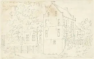 Watergoor volgens Cornelis Pronk (1731)