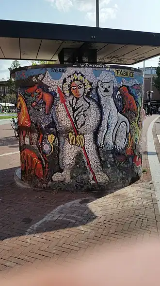 Het kompas (noorden, augustus 2018)