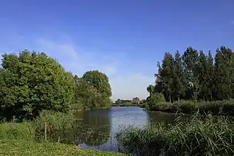 Het veenriviertje de Giessen bij Minkeloos