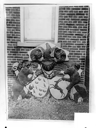 De wapensteen van Berendrecht, begin 20e eeuw