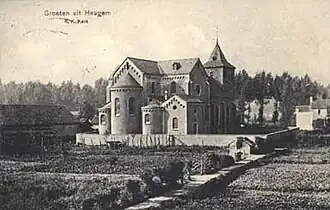 De kerk omstreeks 1910