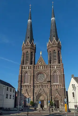 Westelijke façade