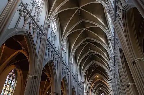 Gewelf van het schip