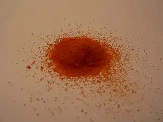 Kristallen kaliumhexacyanoferraat(III)