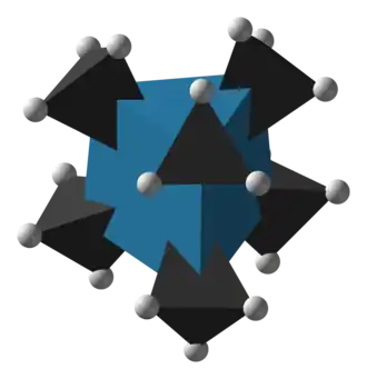 {Ruimtelijk model van W(CH3)6