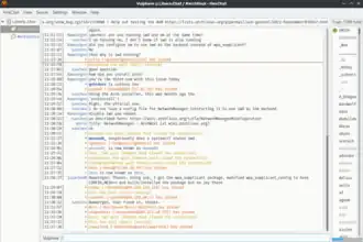 HexChat 2.16 op Linux (2022)