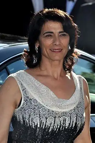 Hiam Abbass op het Filmfestival van Cannes (2012)