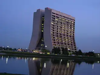 de hoogbouw van het Fermilab