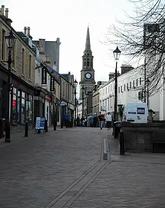 High Street en de Falkirk Steeple