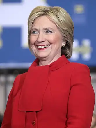 Hillary Clinton in 2016