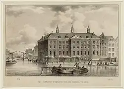 Links Brug 229 door Johannes Hilverdink in 1844