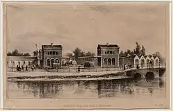 Verkeerssituatie rond 1848