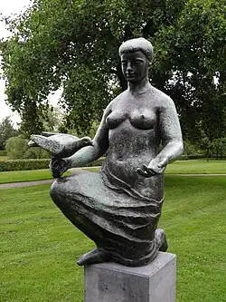 Vrouw met vogel (1960)