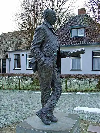 Hindericus Scheepstra, beeld door Kiki Meyer in Roden