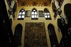 Hluboká nad Vltavou, trappenhuis van het kasteel Hluboká