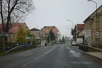 Straat in Hořesedly