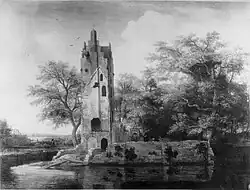 Meindert Hobbema: De ruïnes van kasteel Kostverloren, ca. 1664